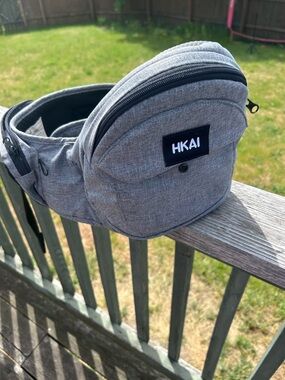 Gray HKAI Baby Hip Carrier